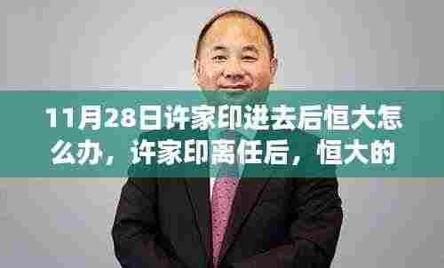 许家印离任后，恒大的未来之路展望，重组与未来发展之路