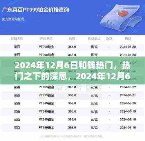 货币价值背后的深思,热门之下的探讨——纪念2024年12月6日