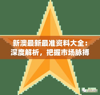 新澳最新最准资料大全:深度解析,把握市场脉搏