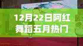 阿红舞蹈五月热门,舞蹈潮流的兴起与争议