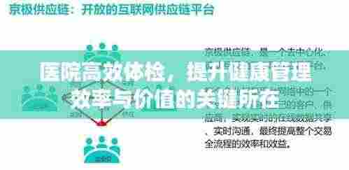 医院高效体检,提升健康管理效率与价值的关键所在