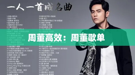 周董高效:周董歌单
