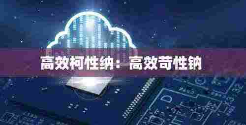 高效柯性纳:高效苛性钠