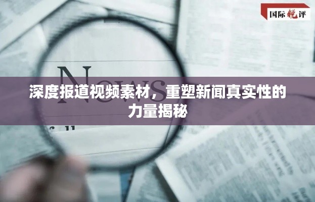 深度报道视频素材,重塑新闻真实性的力量揭秘