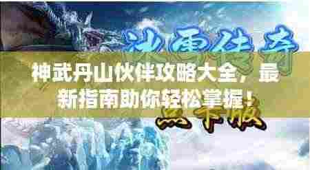 神武丹山伙伴攻略大全，最新指南助你轻松掌握！