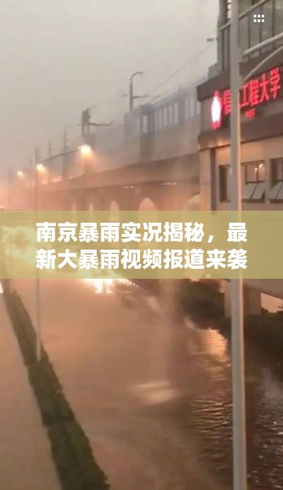 南京暴雨实况揭秘,最新大暴雨视频报道来袭