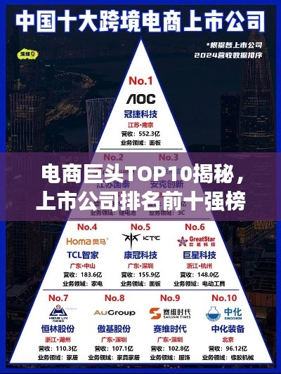 电商巨头TOP10揭秘,上市公司排名前十强榜单重磅出炉!